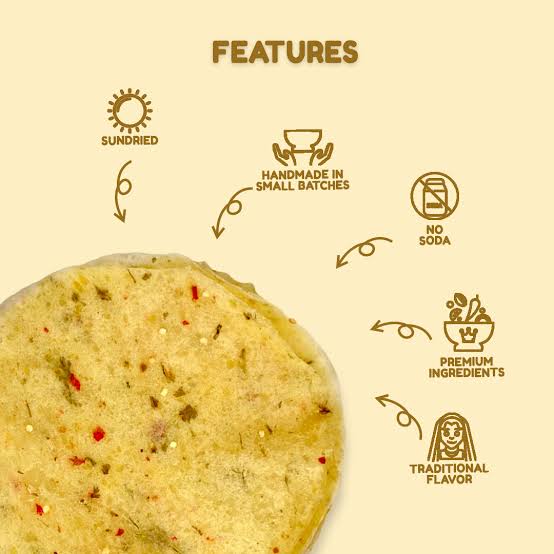 आलू पापड़ (Aloo Papad) product