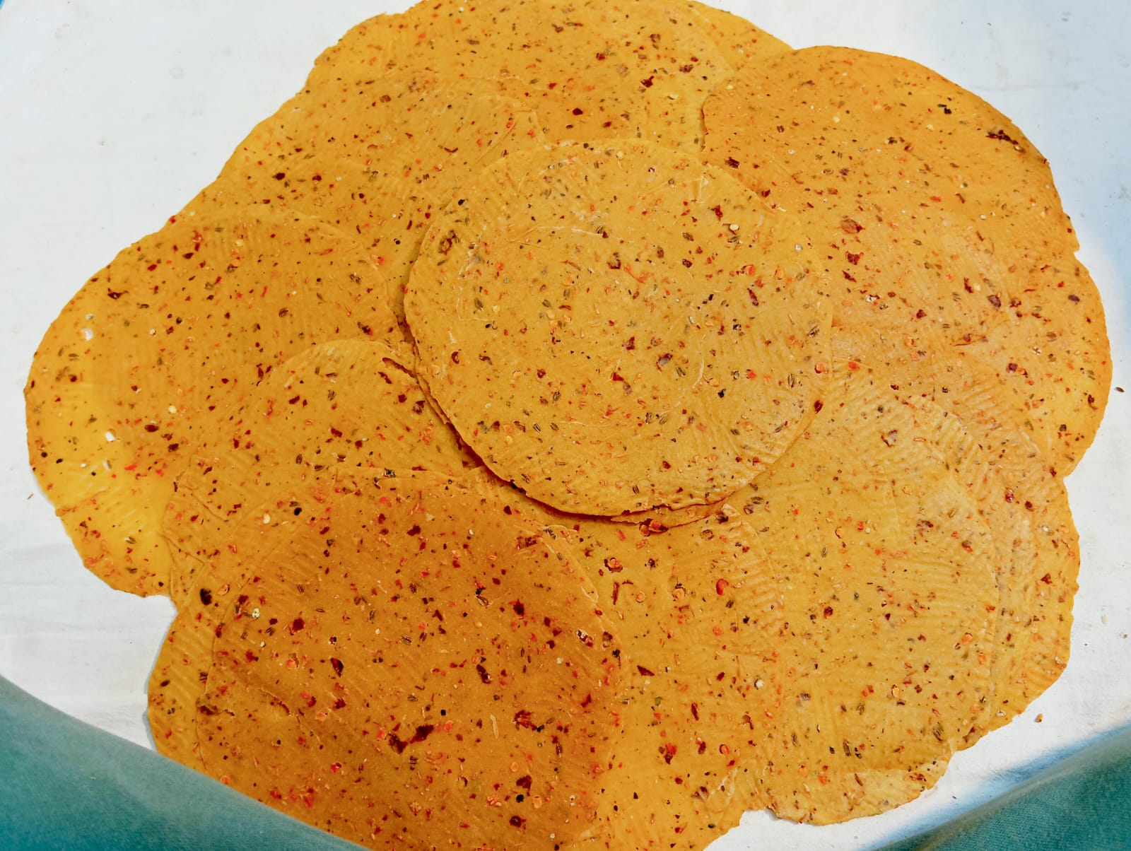 Chana masala papad product
