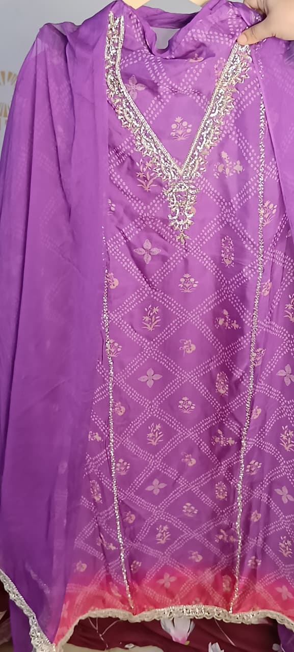 Bandhini Organza product